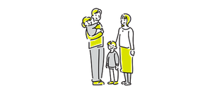 対象学年のイラスト